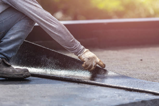 Professional Waterproofing technician working in Pell City, AL